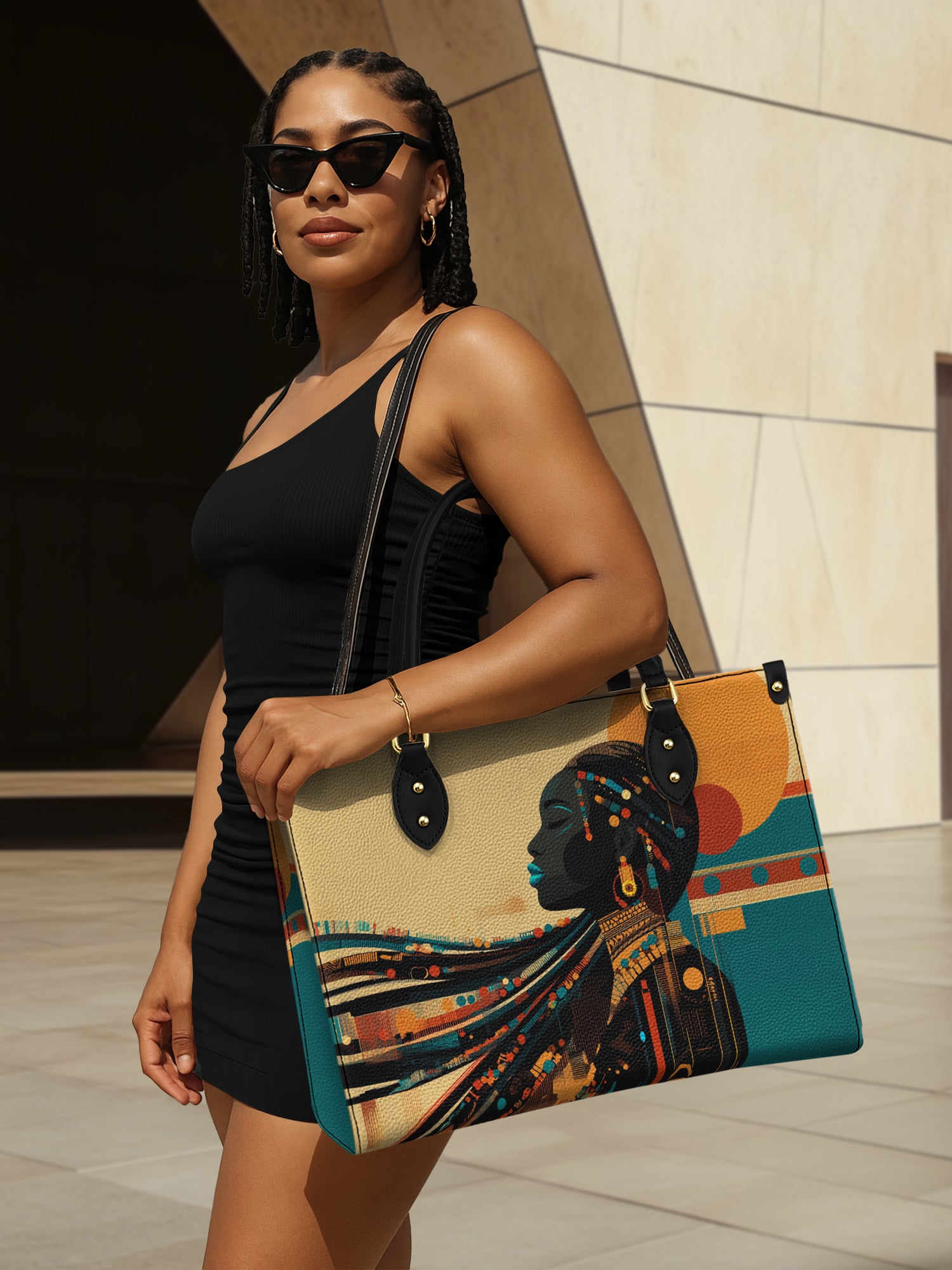 Spirit Of Sahara Premium Leather Handbag QR0TV189