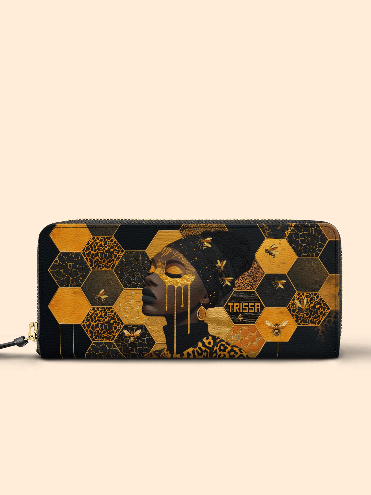 Queen Bee Slimline Zippy Wallet
