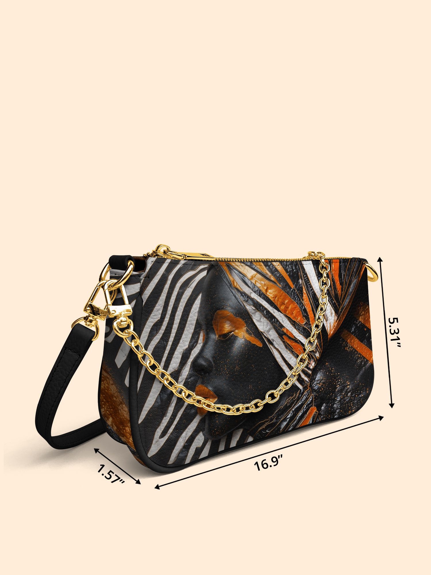 Okapi Elegance Classic Zip Pochette QR0HH105