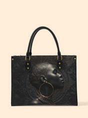 Onyx Soul Premium Leather Handbag QR0TD281