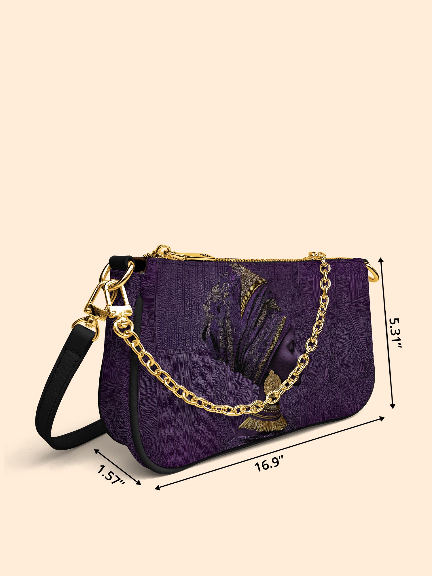 Amethyst Queen Classic Zip Pochette QR0TV171