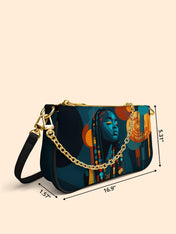 Echo Of Tribe Classic Zip Pochette QR0TV183