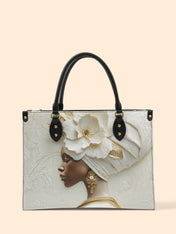 Pearl Serenity Premium Leather Handbag QR0TV148