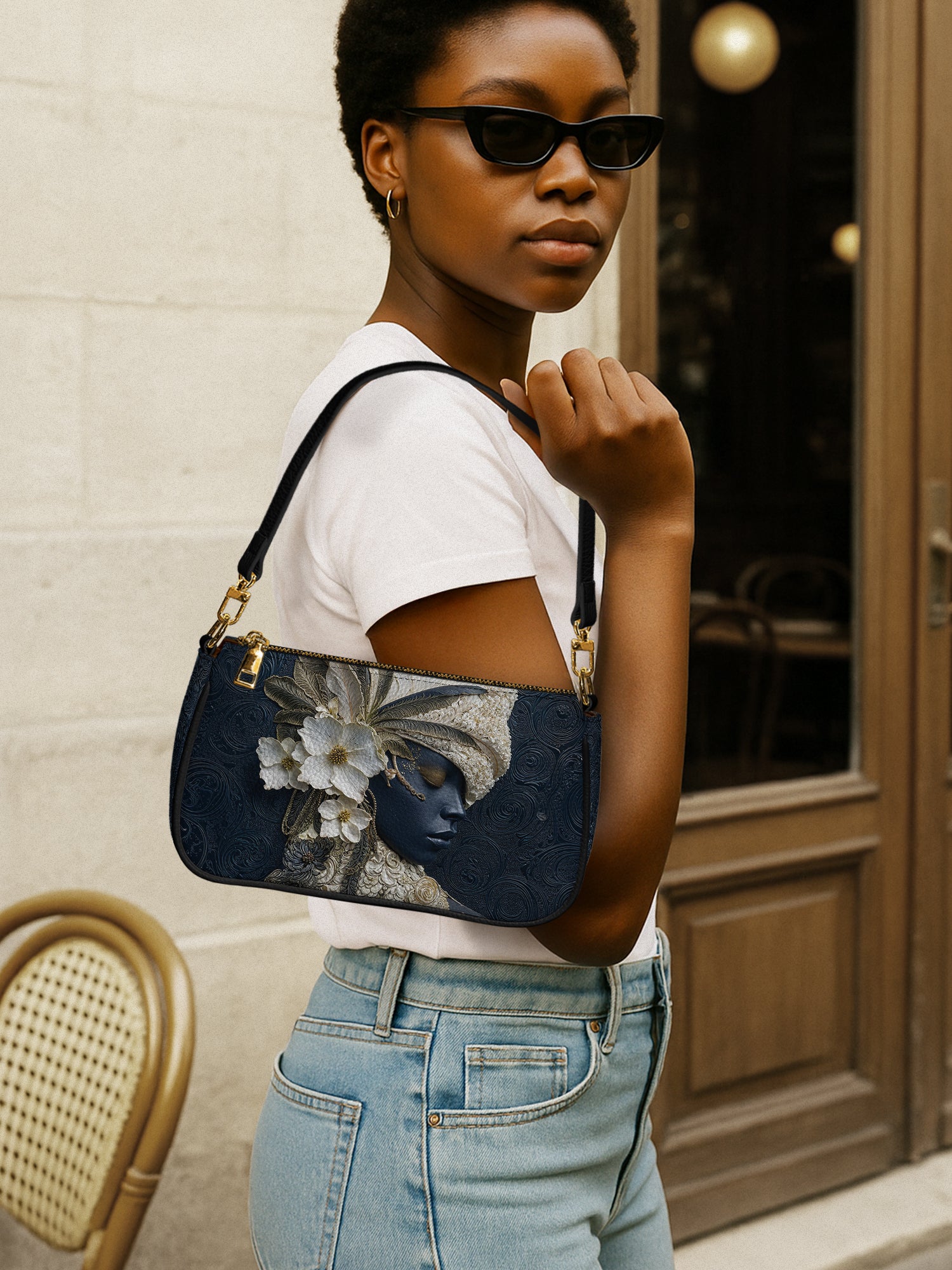 Ivory Veil Classic Zip Pochette QR0TD211