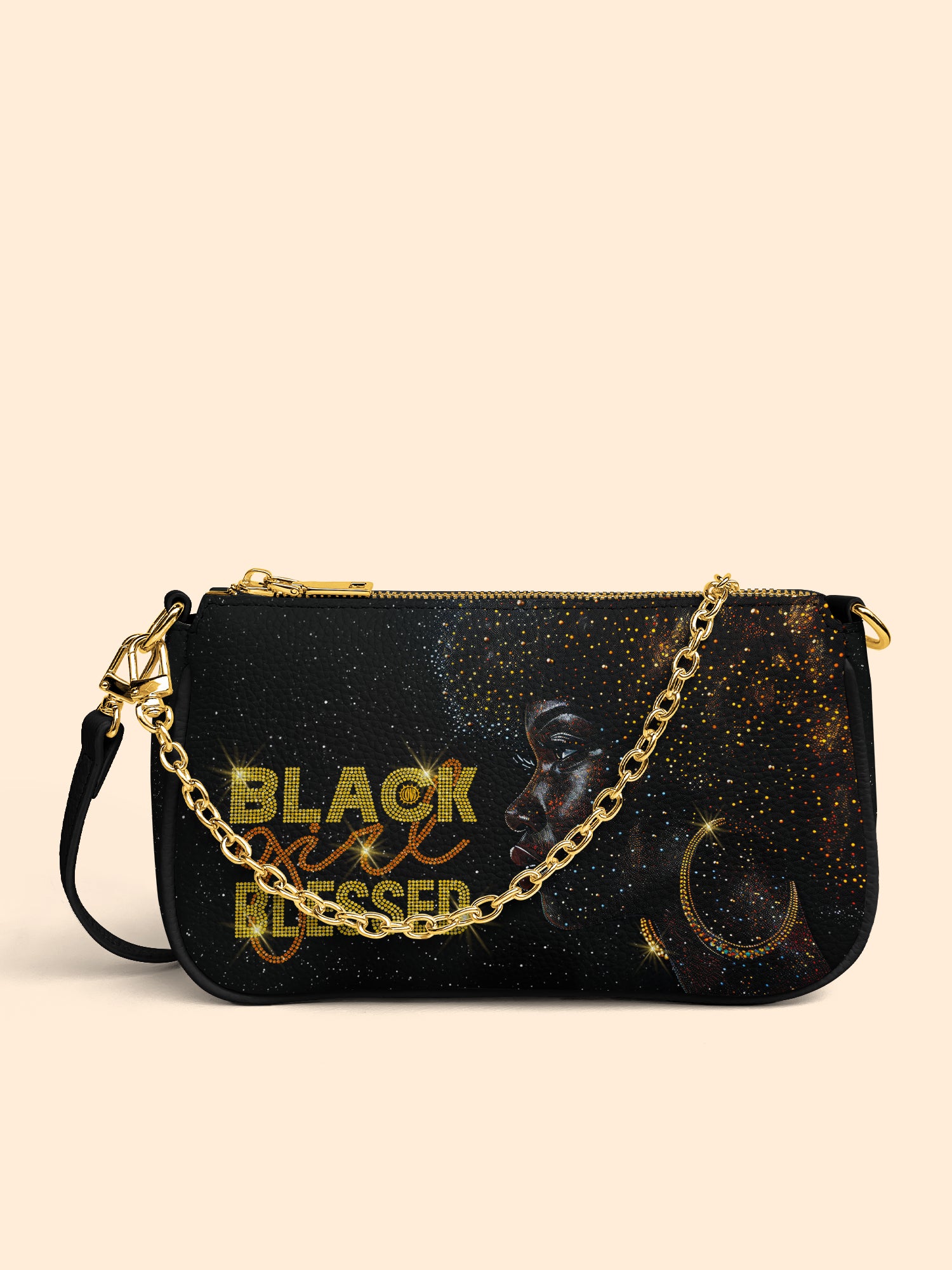 Blessed Woman Classic Zip Pochette QR0XD235