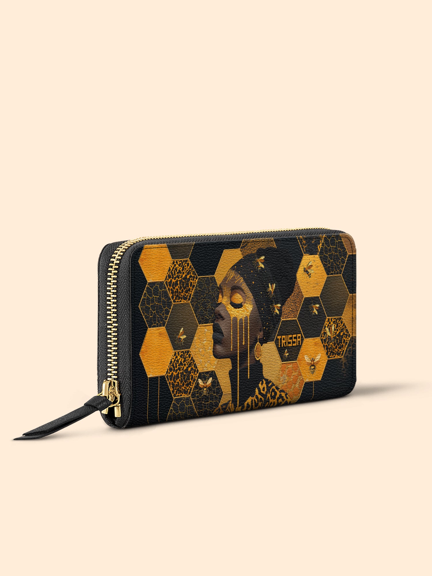 Queen Bee Slimline Zippy Wallet