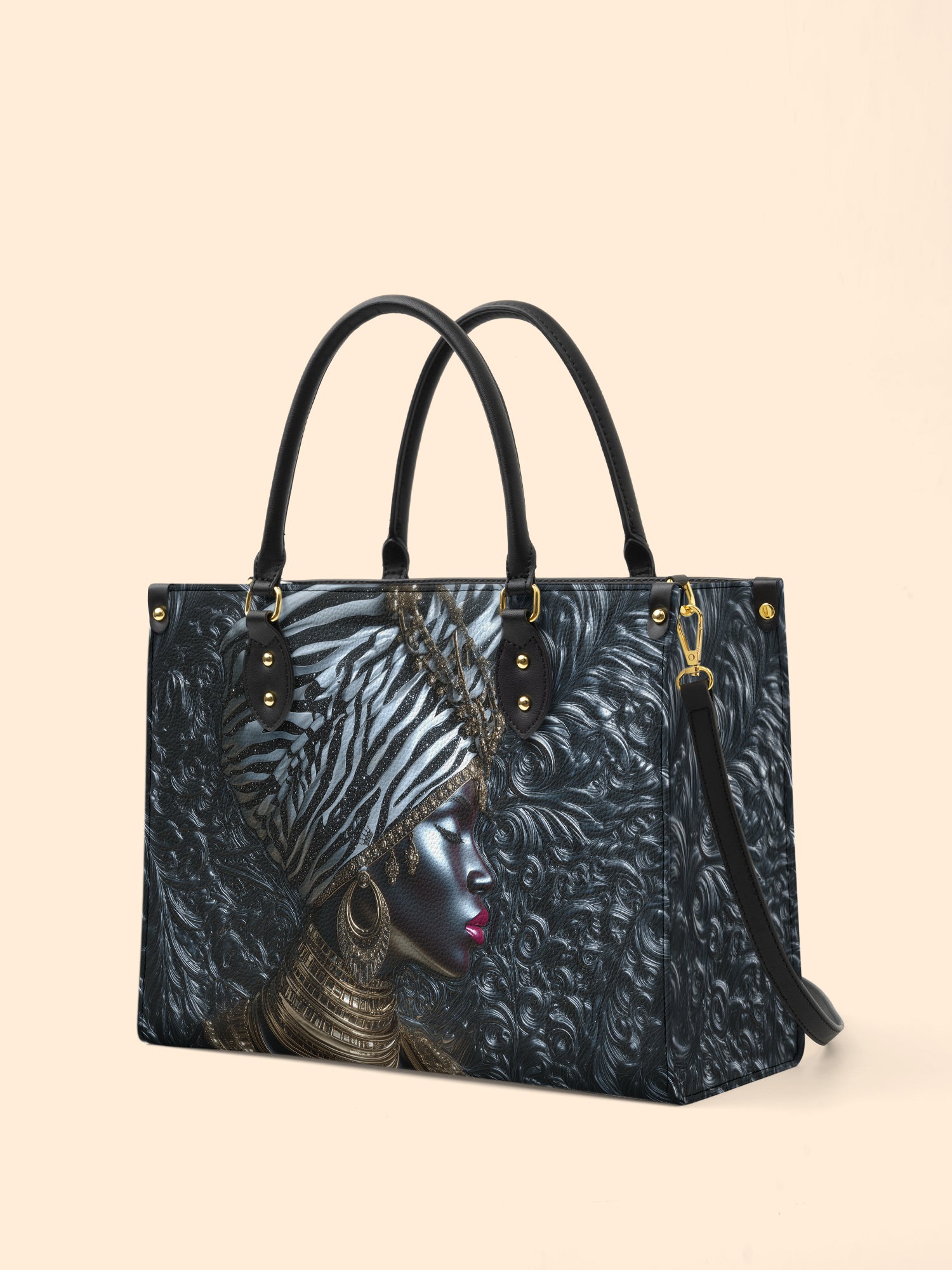 Afri Jewel Premium Leather Handbag QR0XD459