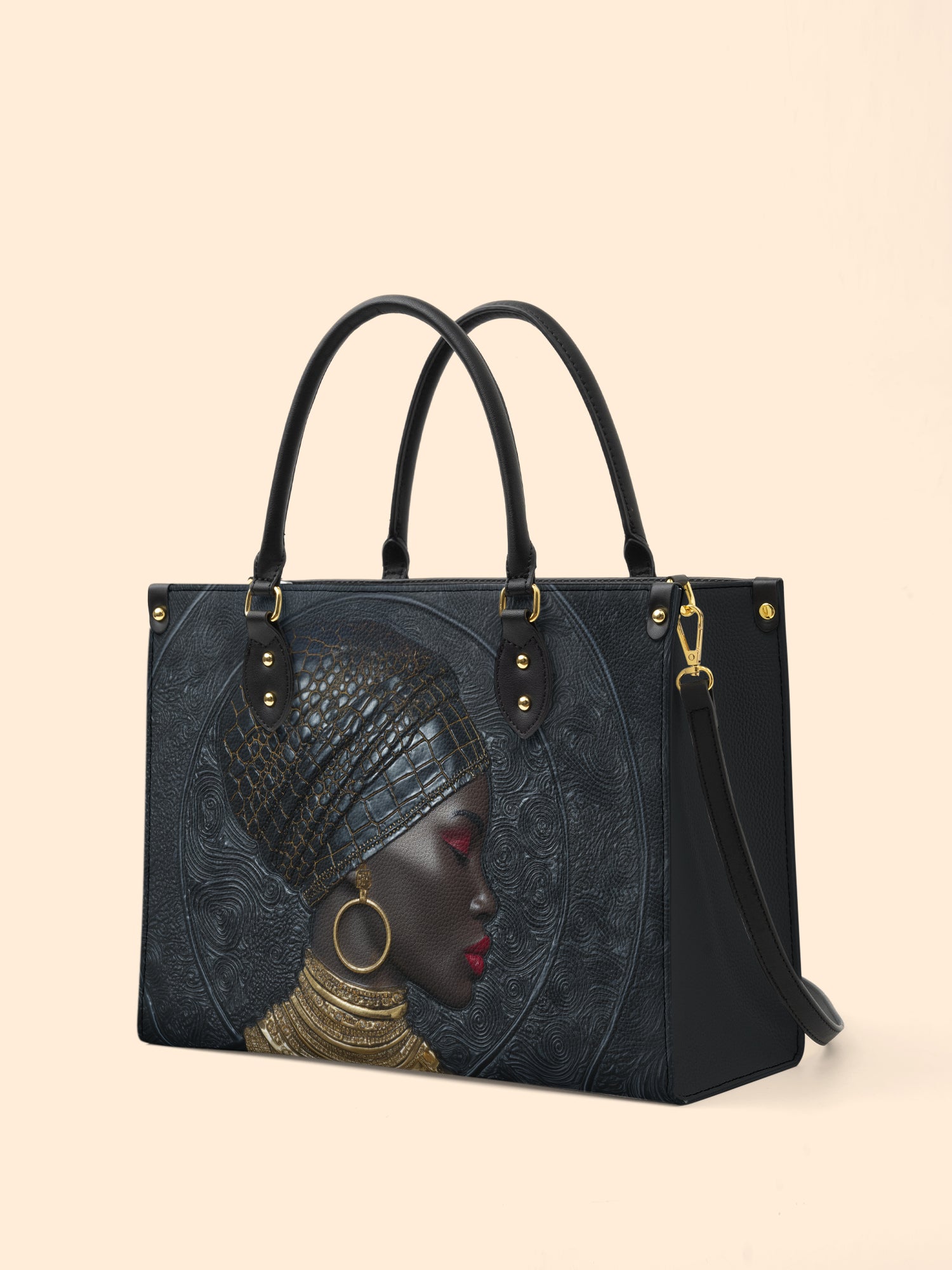 Artistry of Africa Premium Leather Handbag QR0XD462