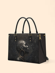 Onyx Soul Premium Leather Handbag QR0TD281