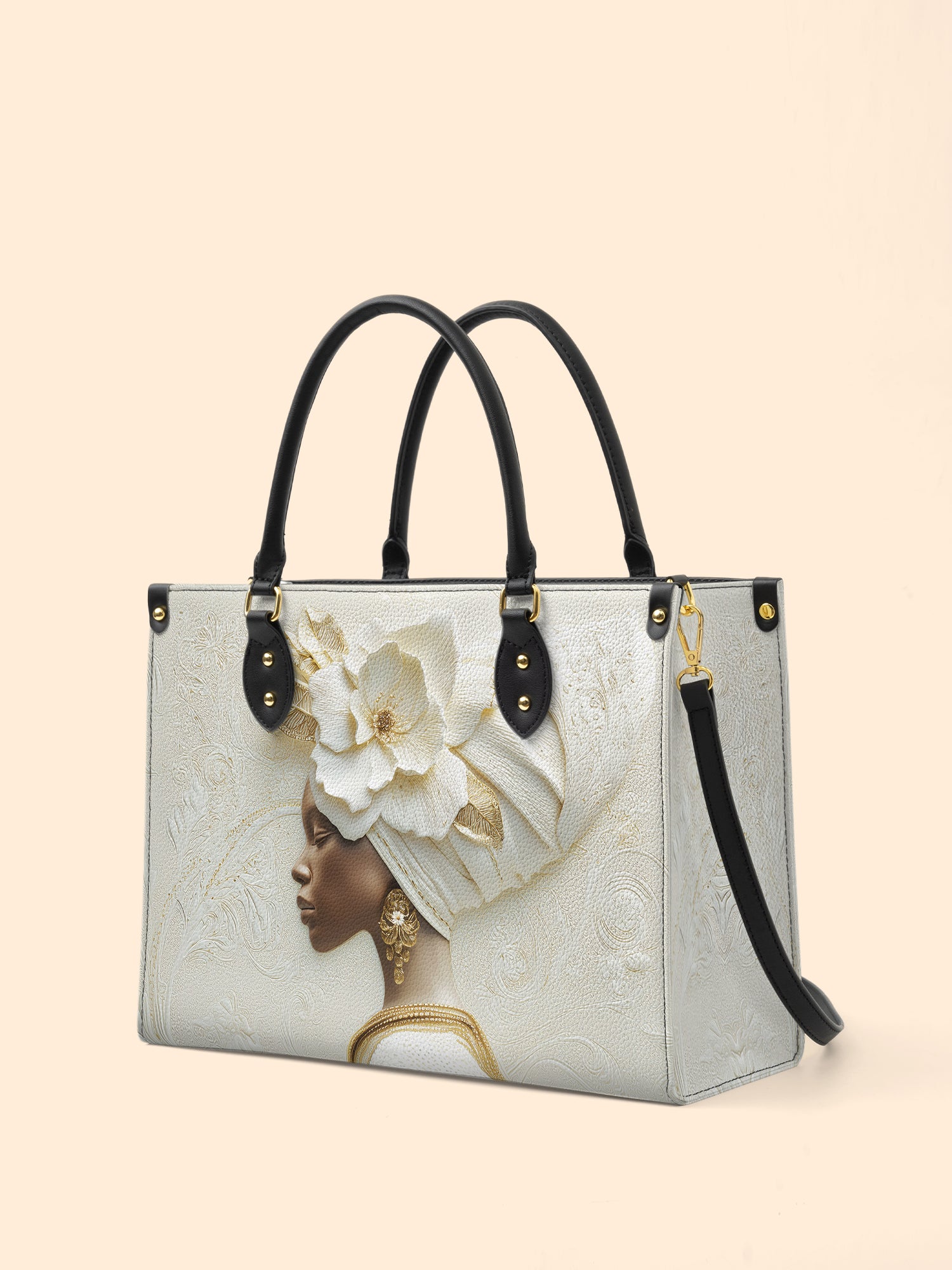 Pearl Serenity Premium Leather Handbag QR0TV148