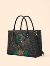 African Serpent Premium Leather Handbag QR0XD461