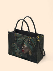 African Origins Premium Leather Handbag QR0XD458