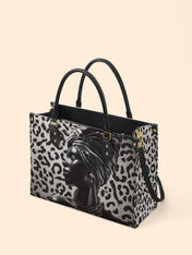 Ardora Leopard Premium Leather Handbag QR0XD464