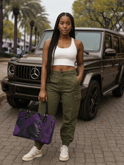 Panther Power Premium Leather Handbag QR0HH100