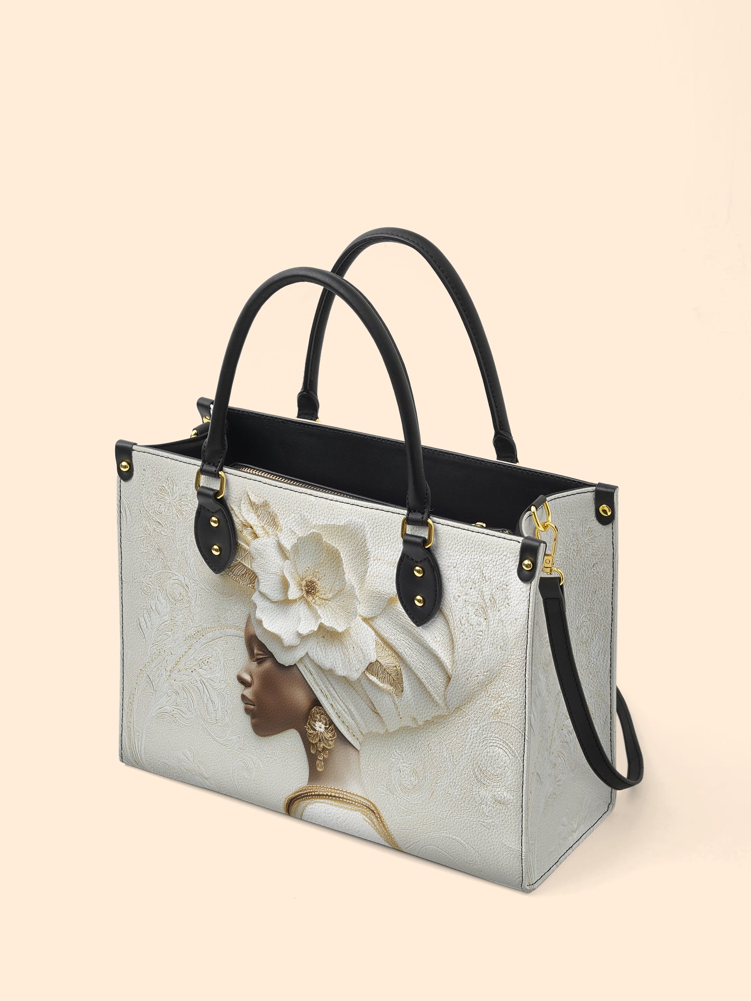 Pearl Serenity Premium Leather Handbag QR0TV148