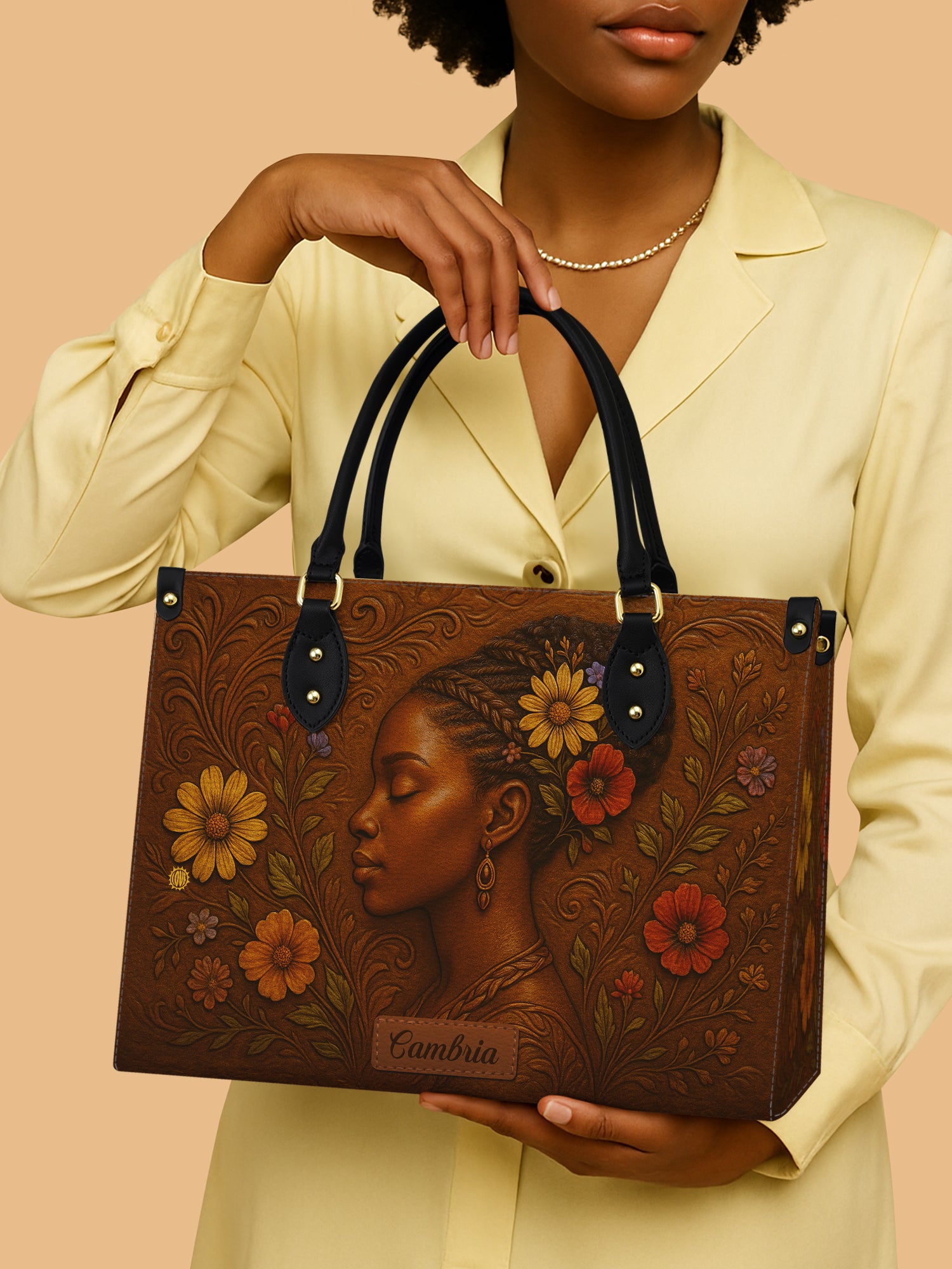 Vibrant Shades Premium Leather Handbag