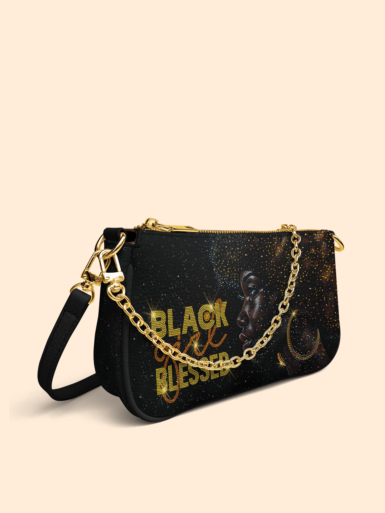 Blessed Woman Classic Zip Pochette QR0XD235