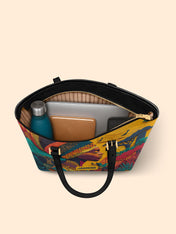 Soul Of Africa Sleek Leather Tote