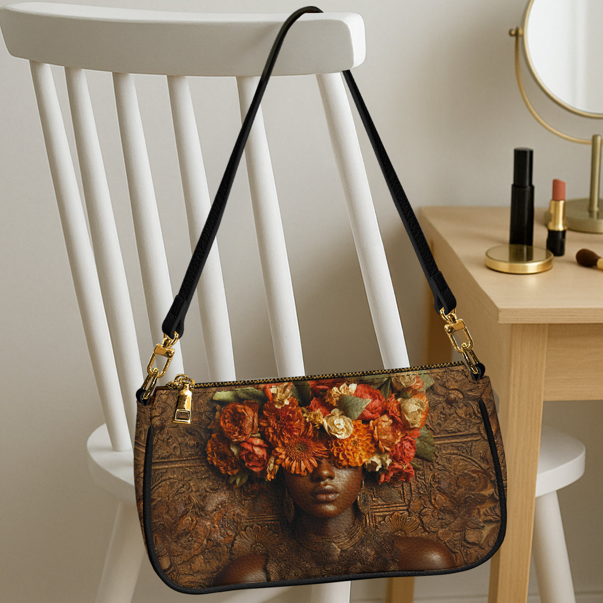 Floral Goddess Classic Zip Pochette QR0TV042