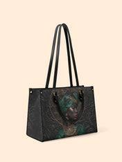 African Serpent Premium Leather Handbag QR0XD461