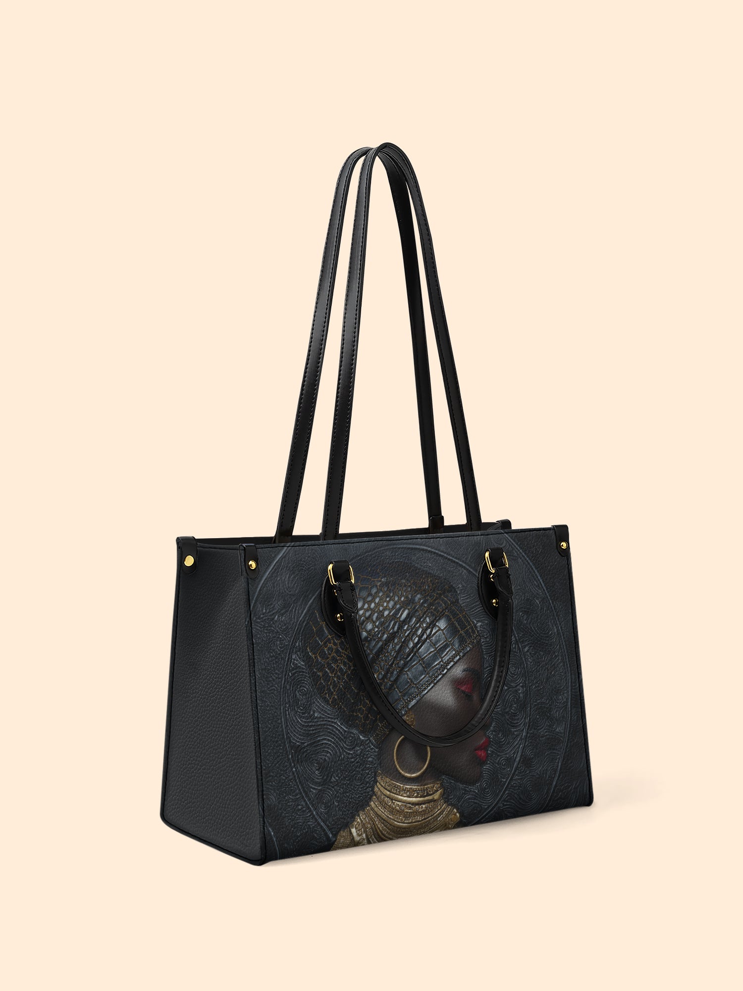 Artistry of Africa Premium Leather Handbag QR0XD462