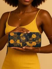 Queen Bee Slimline Zippy Wallet