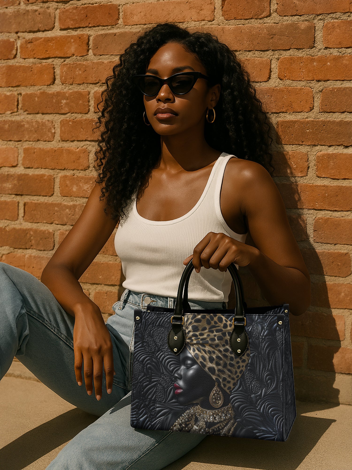 Regal Serenity Premium Leather Handbag QR0XD741