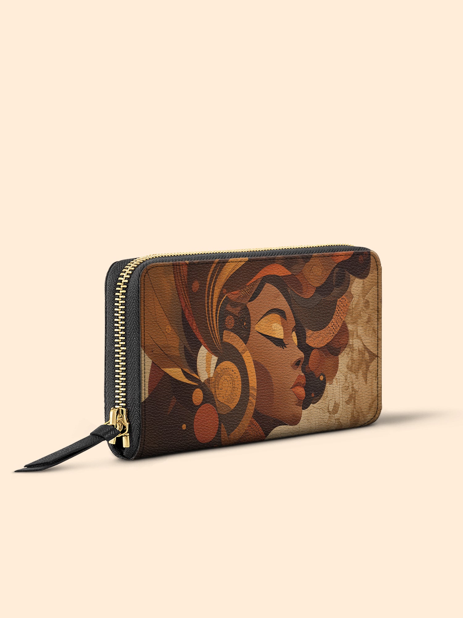 Earthy Goddess Slimline Zippy Wallet QR0HH068