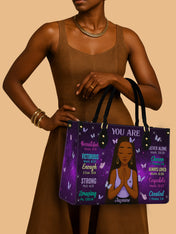 Empowered Spirit Premium Leather Handbag