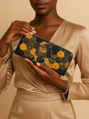 Queen Bee Slimline Zippy Wallet
