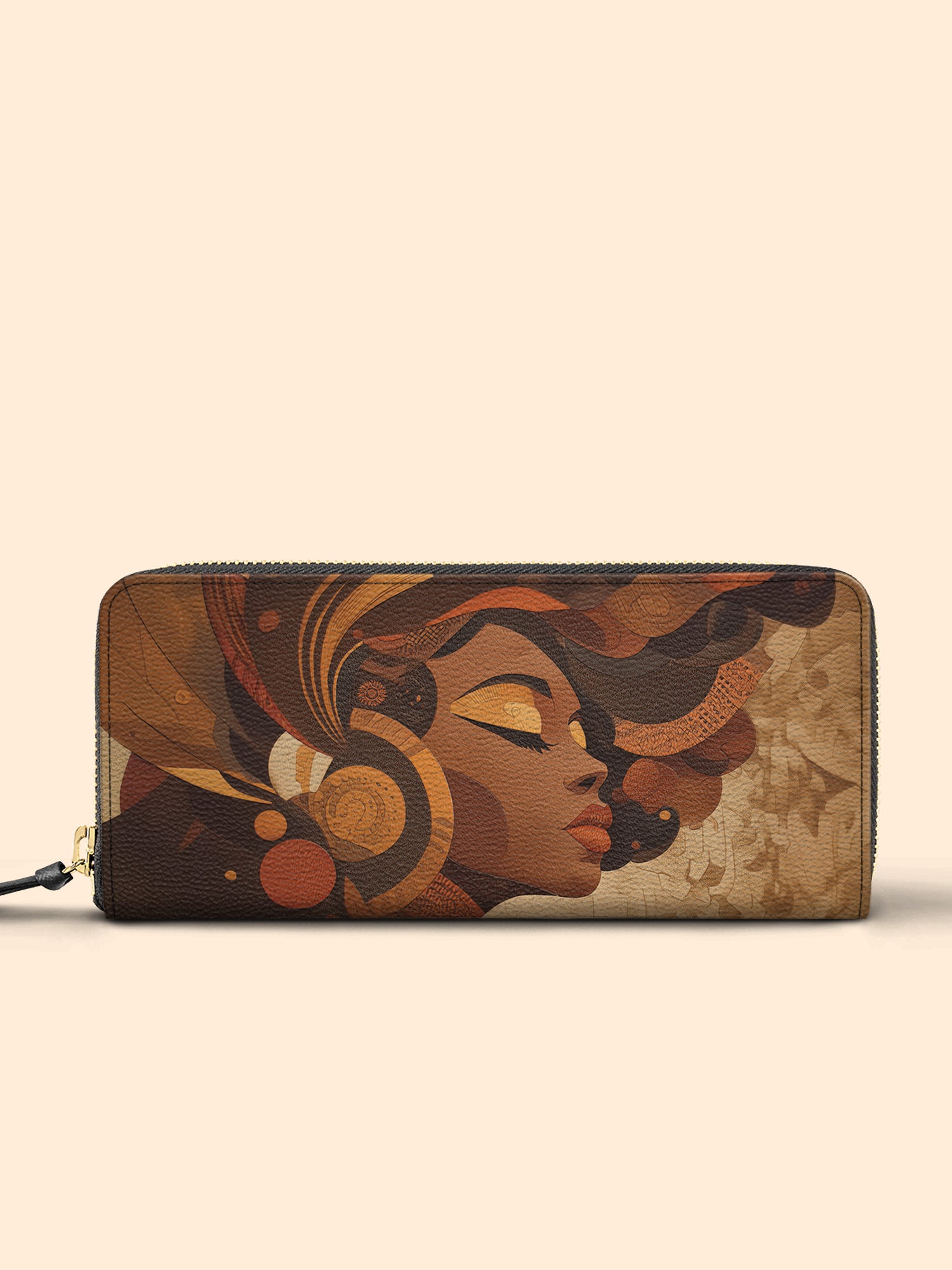 Earthy Goddess Slimline Zippy Wallet QR0HH068