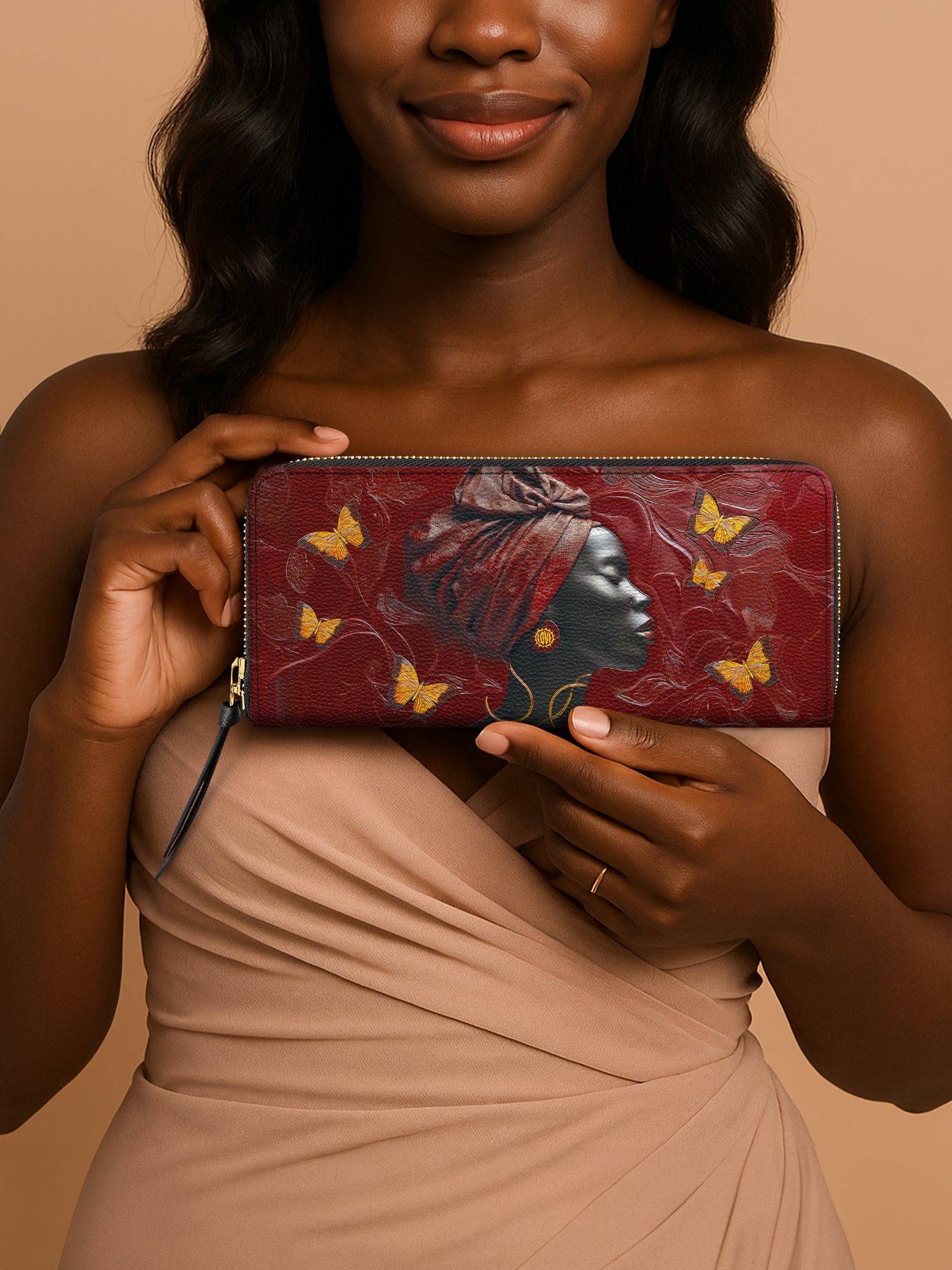 Gilded Grace Slimline Zippy Wallet QR0XD043