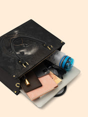 Onyx Soul Premium Leather Handbag QR0TD281