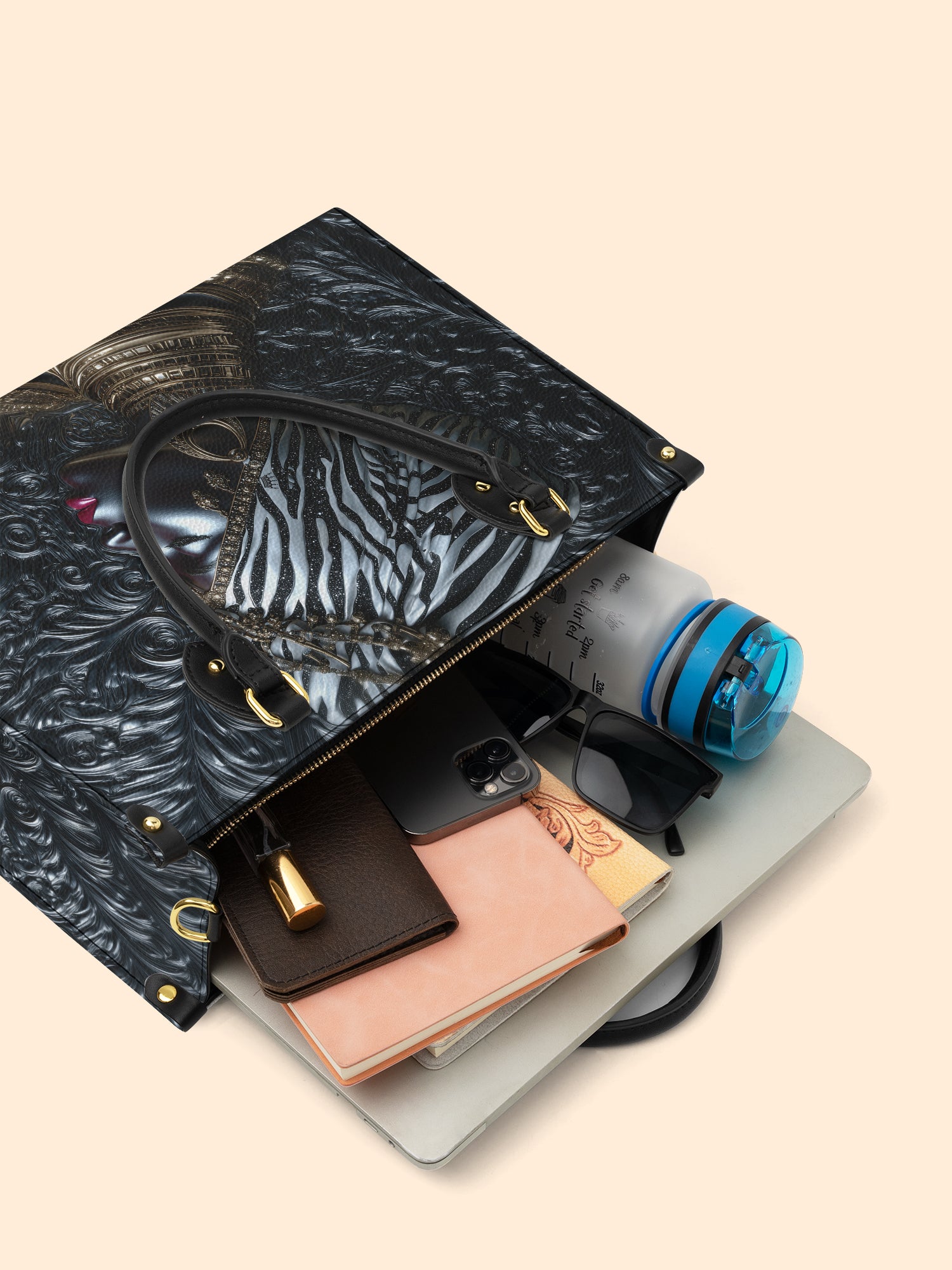 Afri Jewel Premium Leather Handbag QR0XD459