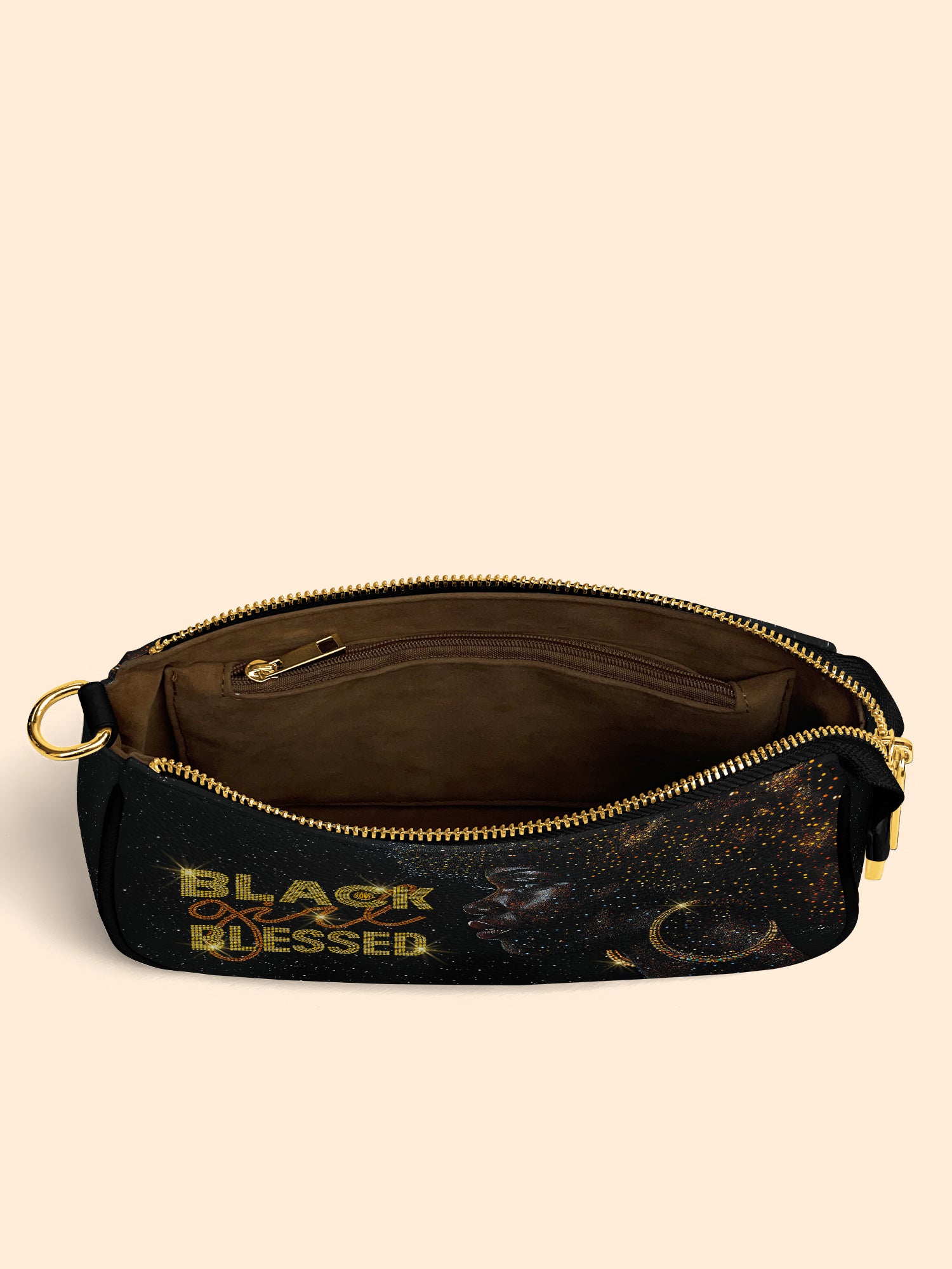 Blessed Woman Classic Zip Pochette QR0XD235