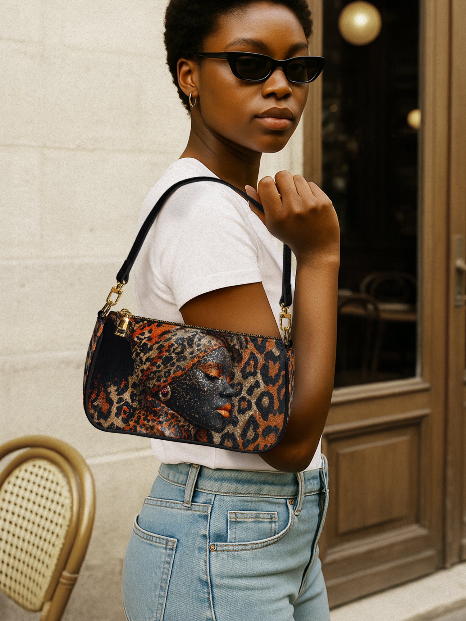 Leopard Legacy Classic Zip Pochette QR0HH104