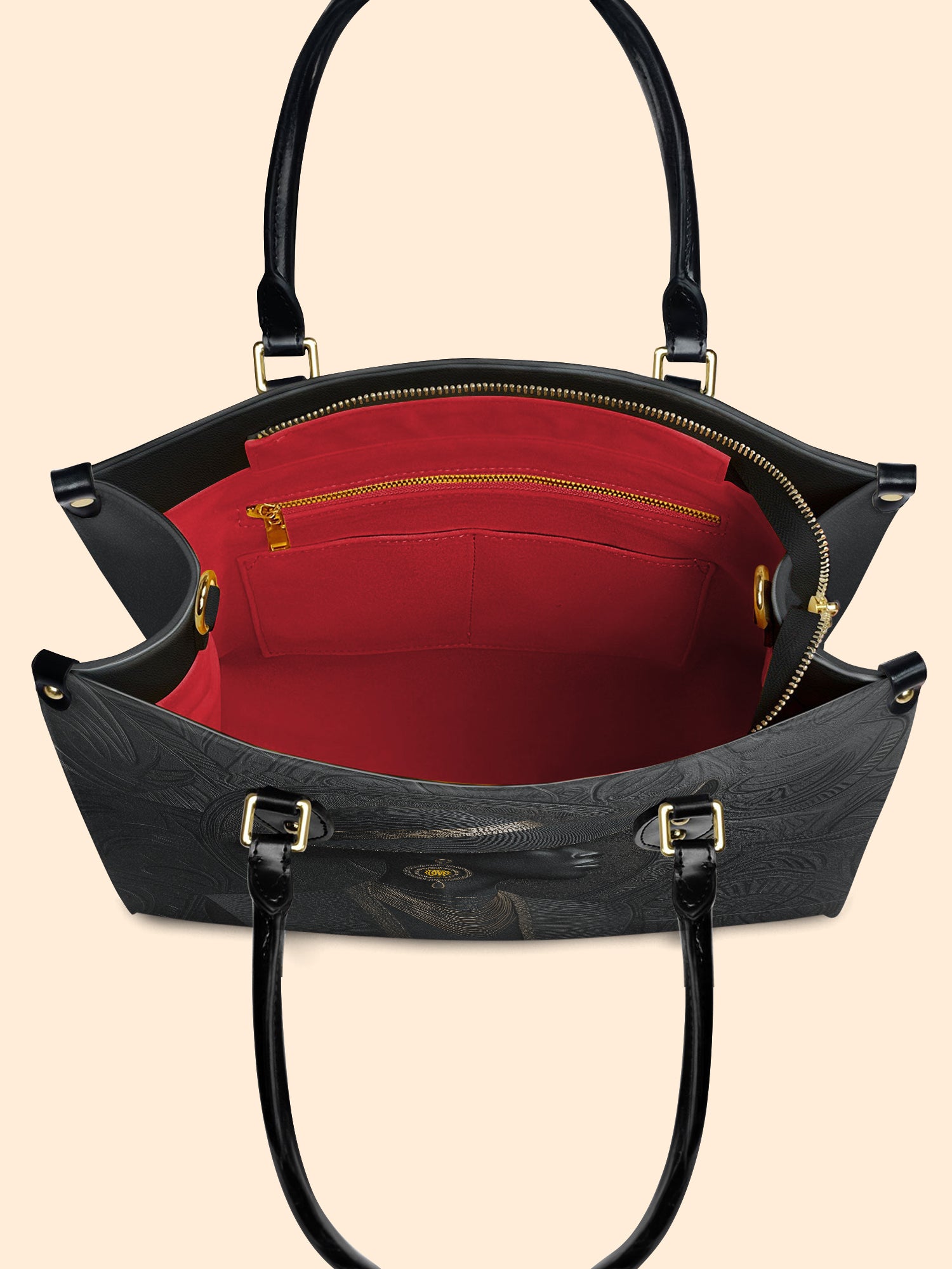 Midnight Glow Premium Leather Handbag QR0TD278