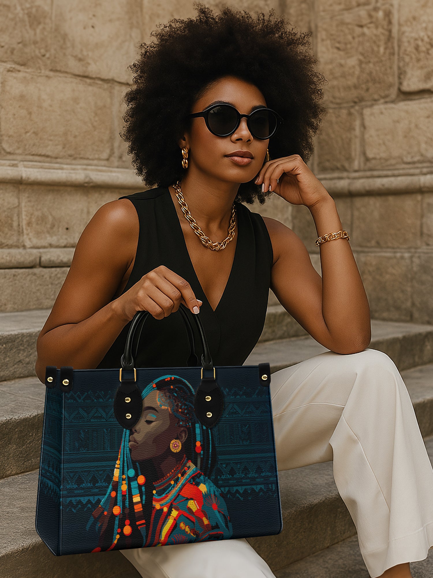 Soul Of Ubuntu Premium Leather Handbag QR0TV185