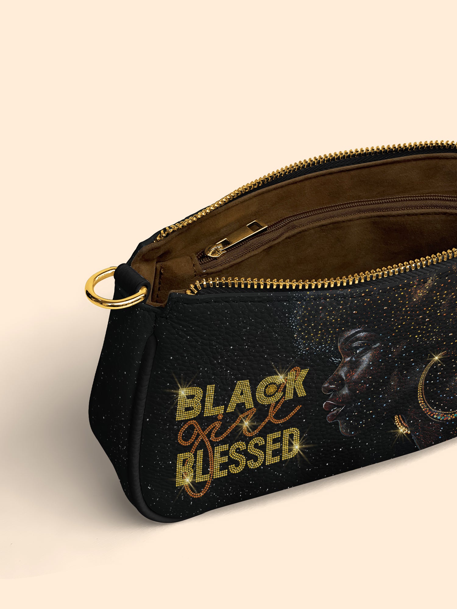 Blessed Woman Classic Zip Pochette QR0XD235