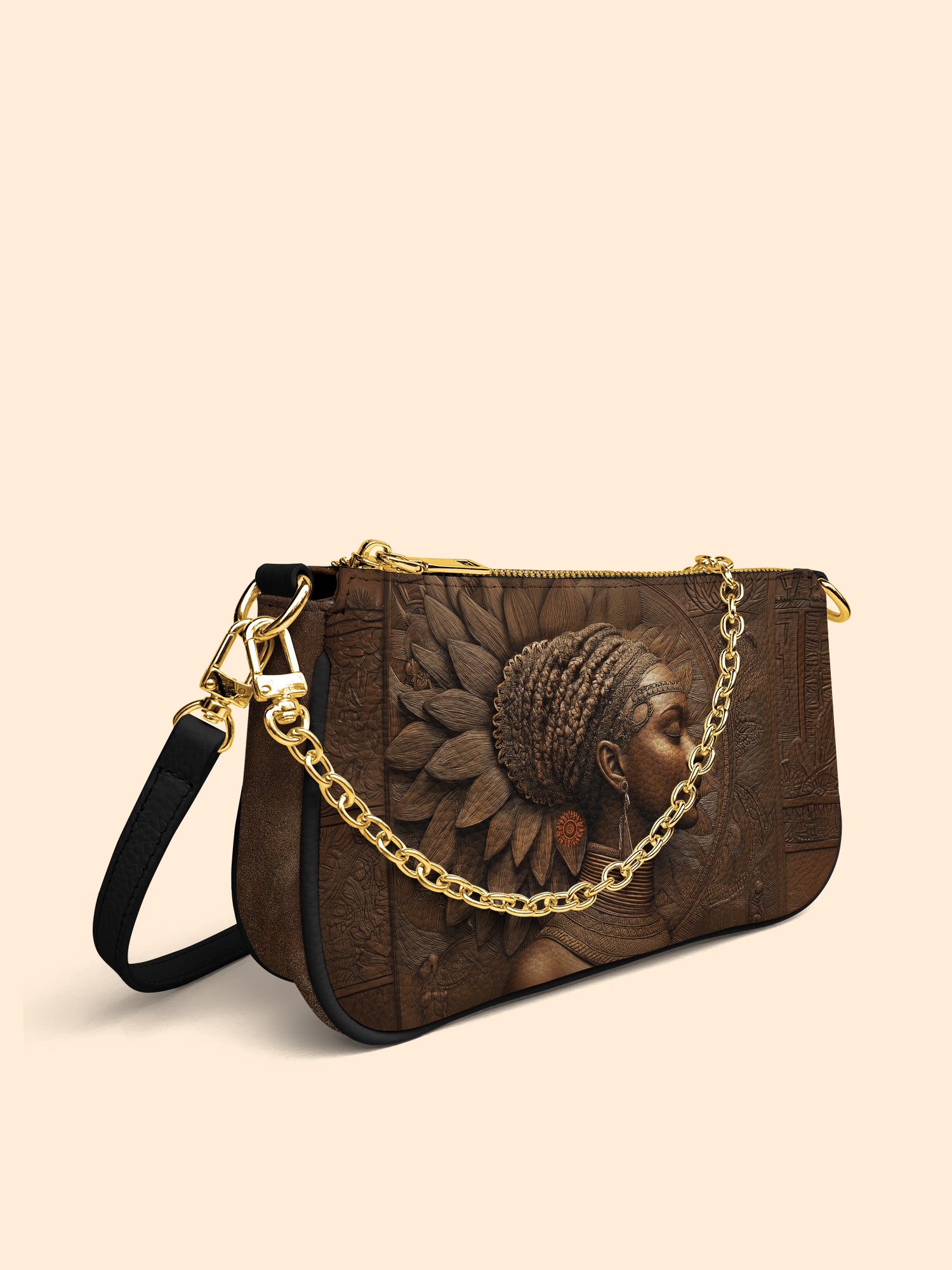 Aasha Africa Classic Zip Pochette QR0XD615