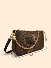 Aasha Africa Classic Zip Pochette QR0XD615