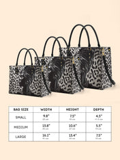Ardora Leopard Premium Leather Handbag QR0XD464