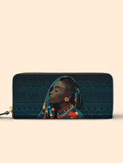 Soul Of Ubuntu Slimline Zippy Wallet QR0TV187