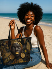 Gilded Roots Classic Shopper Tote QR0TD028