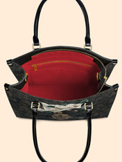 Cherokee Rose Aura Premium Leather Handbag QR0XD289