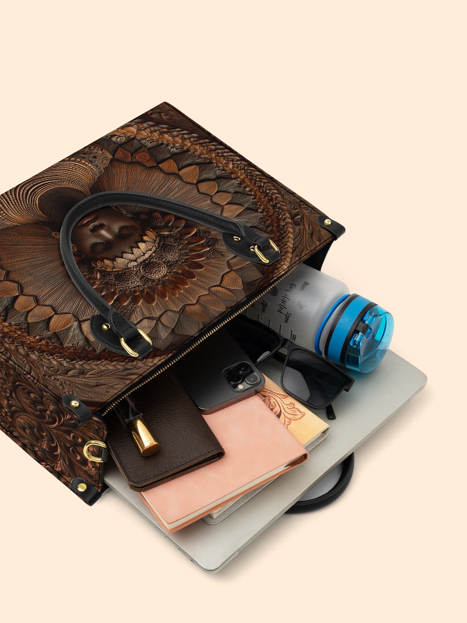 Afriscendence Premium Leather Handbag QR0XD609