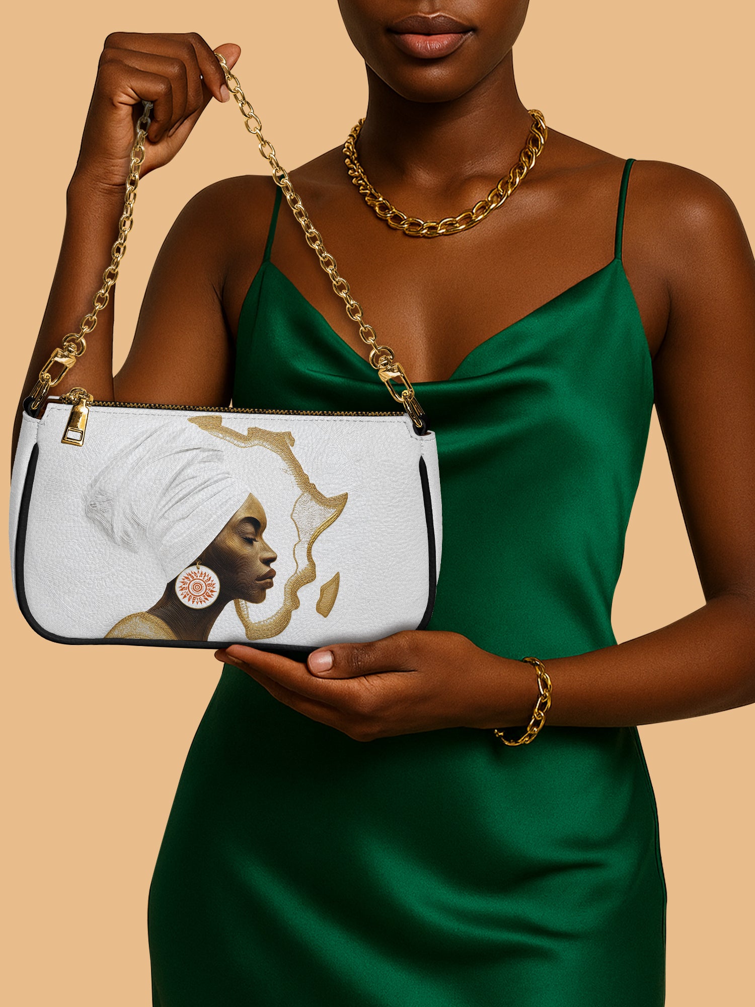 Sacred Continent Classic Zip Pochette QR0TD336