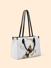 Sacred Continent Premium Leather Handbag QR0TD334