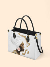 Sacred Continent Premium Leather Handbag QR0TD334