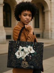 Cherokee Rose Aura Premium Leather Handbag QR0XD289